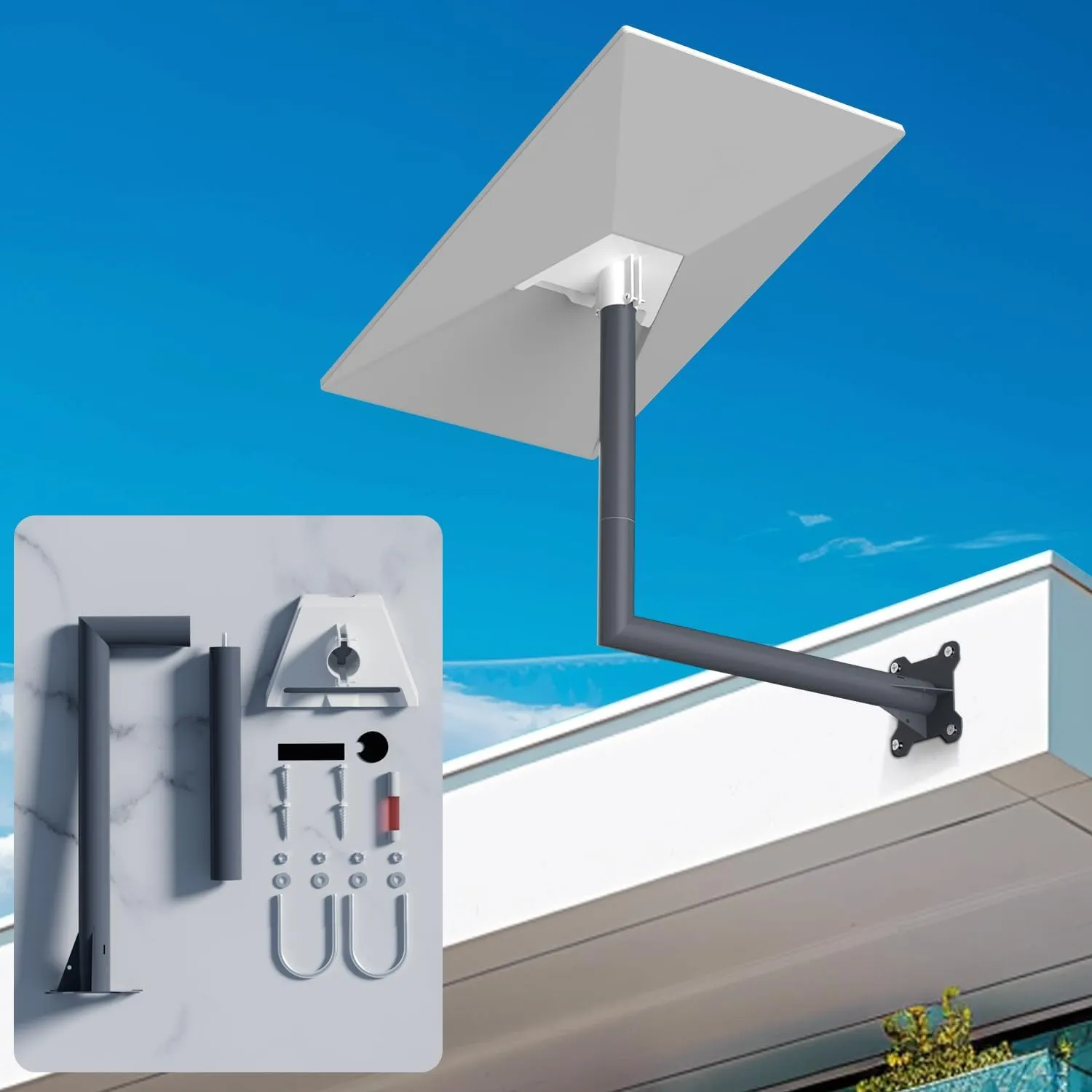 کیت L پایه دیواری استارلینک نسل 3